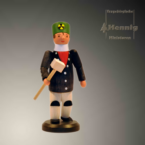 Bergmann Gross mit Hammer